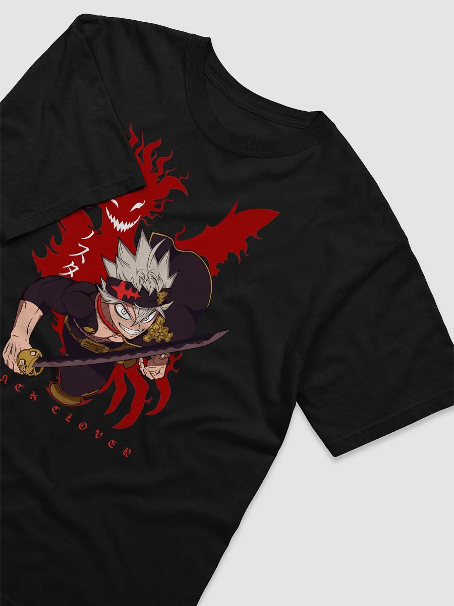 Asta’s Unbreakable Resolve: Black Clover Anime T-Shirt product image (3)