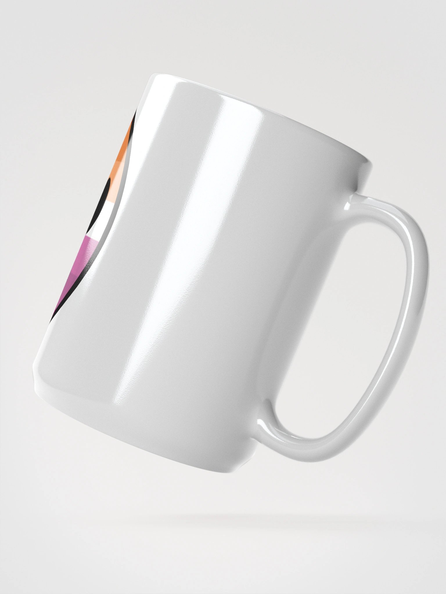 Pride Paw Mug - Lesbian product image (2)