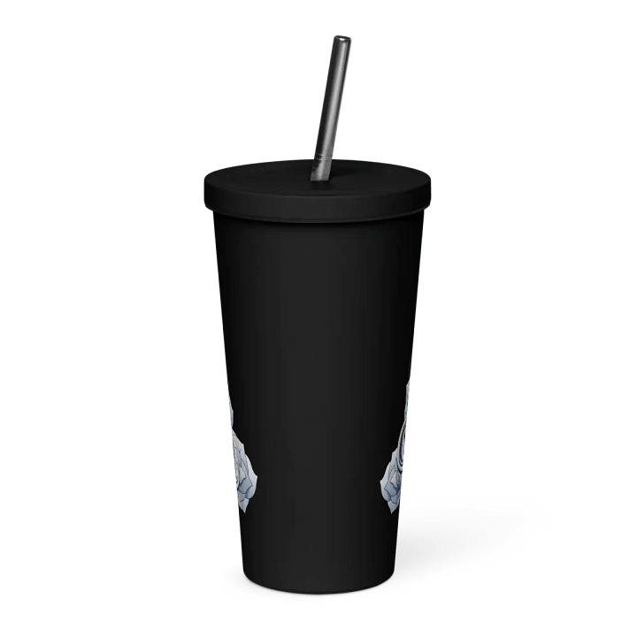 Logo 20oz Insulated Tumbler with a Straw product image (6)