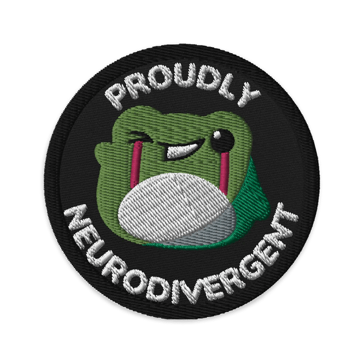 Proudly Neurodivergent Patch product image (1)