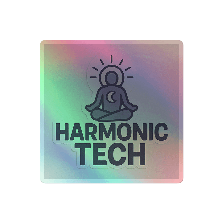 HARMONIC TECH — Meditative Signal Sticker product image (2)