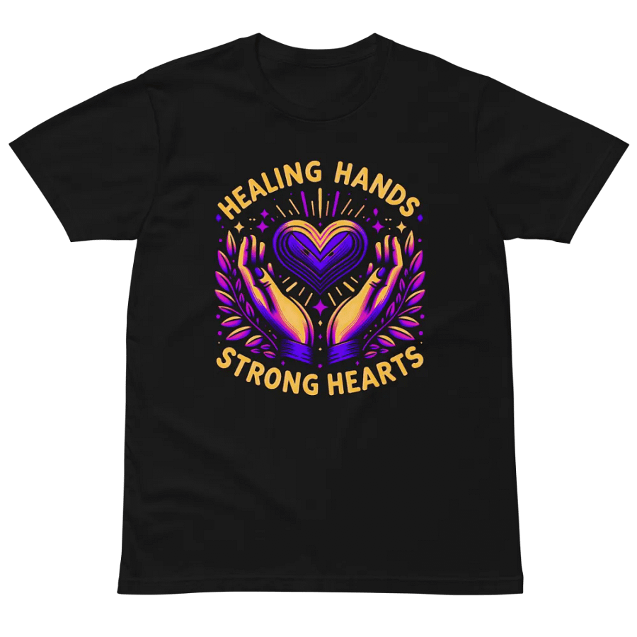 strong hearts ,healing hands t-shirt product image (2)