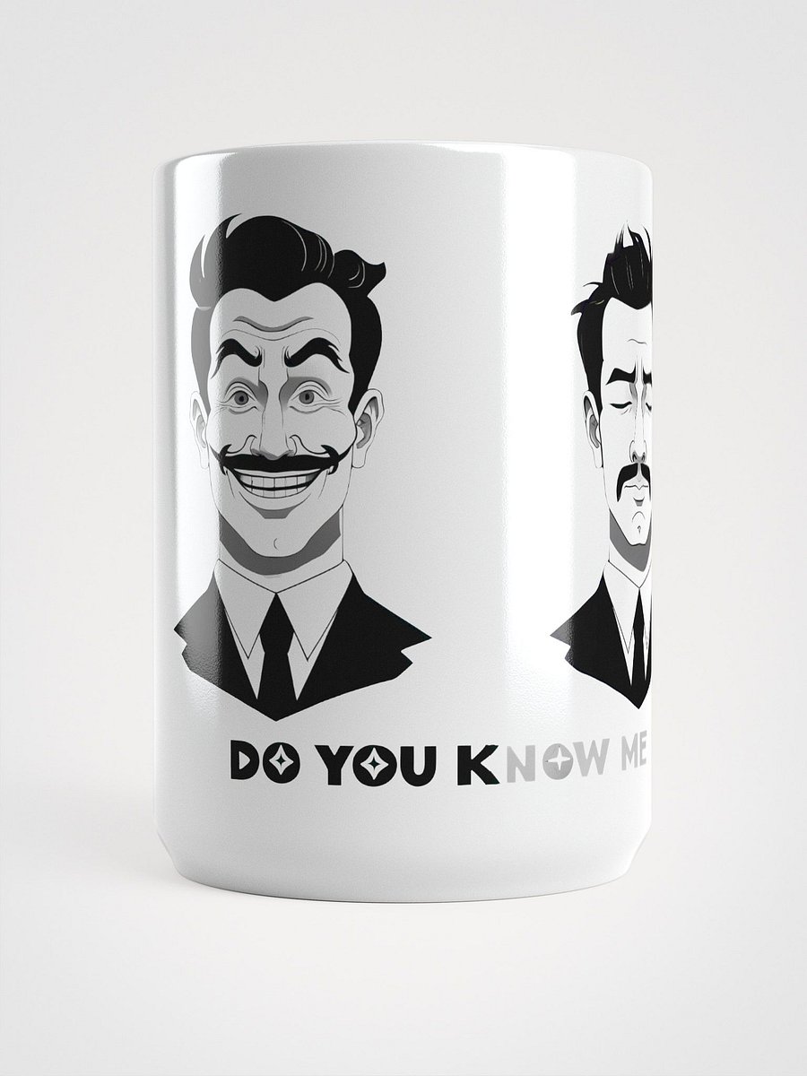 Thought-Provoking Dual Personality Art - Black and White Contrast Mug product image (5)