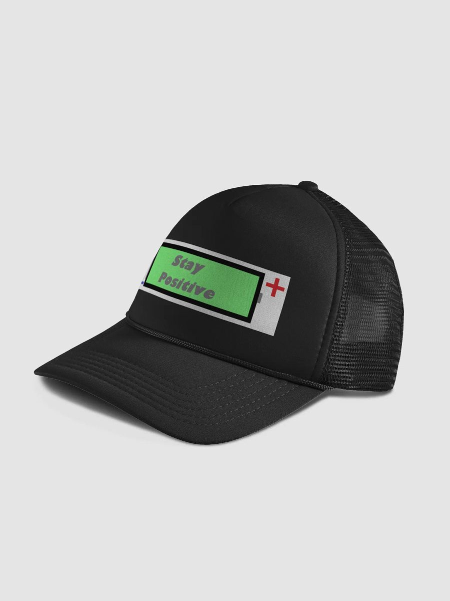 Stay positive battery hat product image (4)