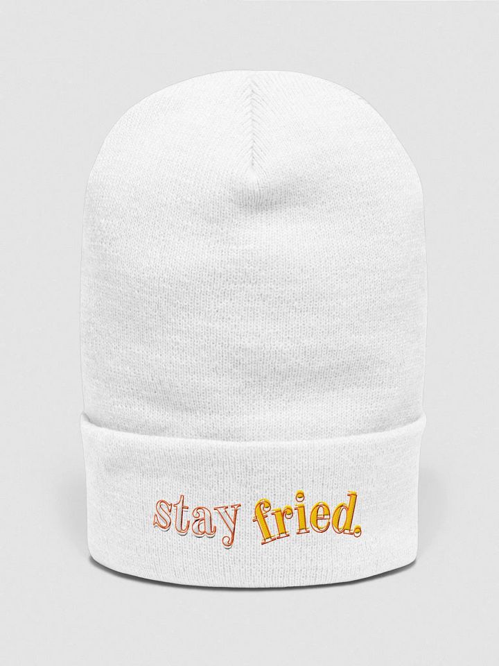 STAY FRIED cuffed beanie product image (41)