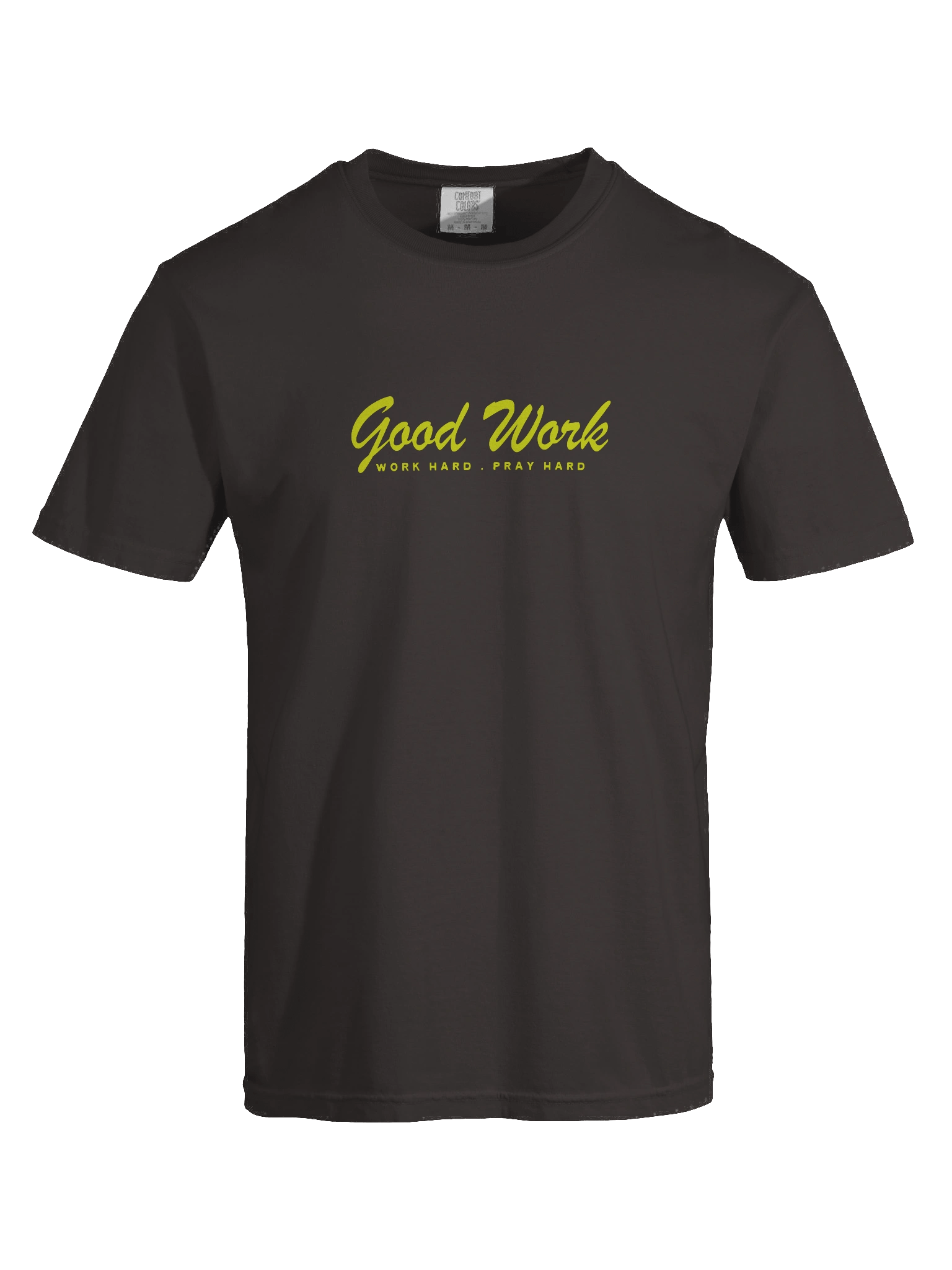 Work Hard Pray Hard (Yellow Text) product image (7)