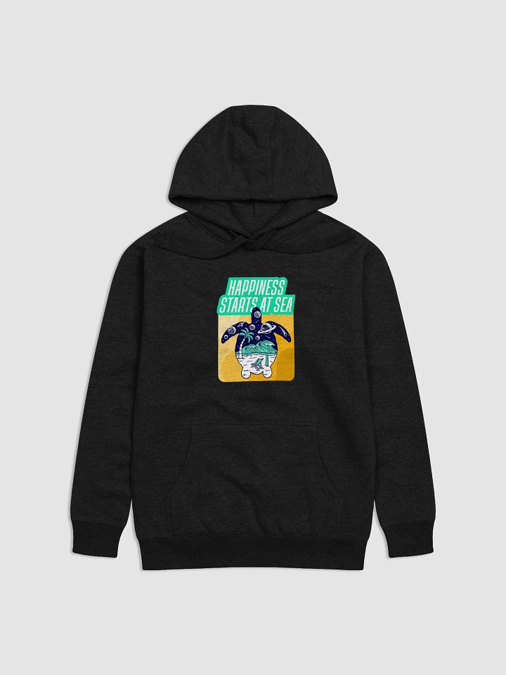 Sea Turtle Serenity Hoodie | Happiness starts at sea product image (1)