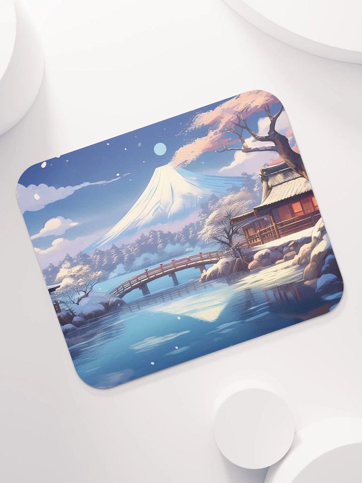 Tranquil Winter Small Mouse Pad (7 x 9) product image (2)