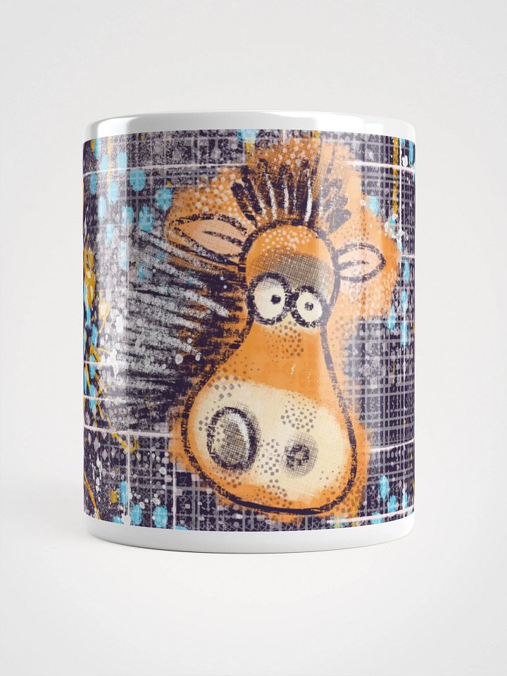 Funny Hand Drawn Cartoon Horse Mug product image (1)