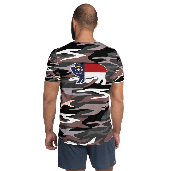 NSLB N.C. Agricultural Streamers Support Camo Athletic Tee product image (2)