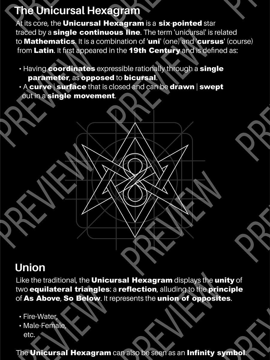 The Unicursal Greater Hexagram Ritual Mastery Manual product image (5)