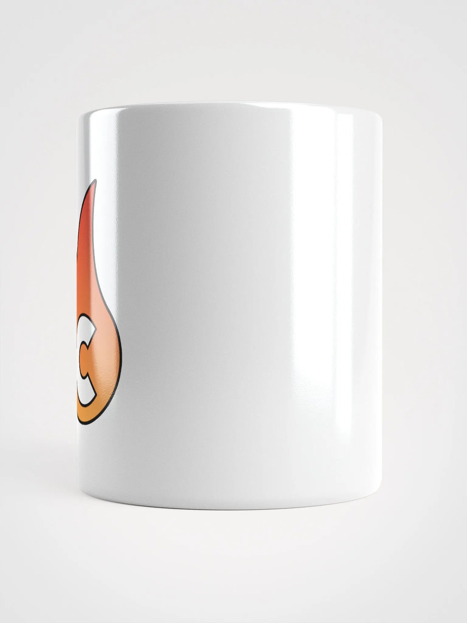 Logo V1 White Glossy Mug product image (5)