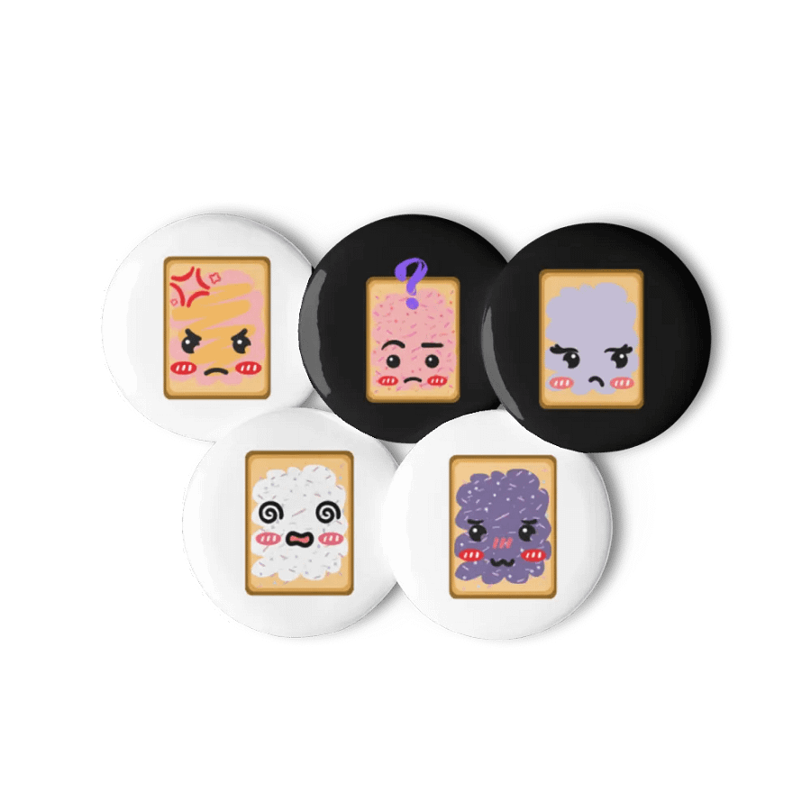 Emote Poptart Pins product image (6)