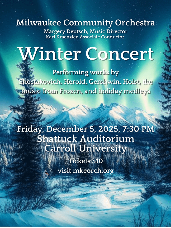 Fall Concert Ticket - Dec. 5th product image (1)