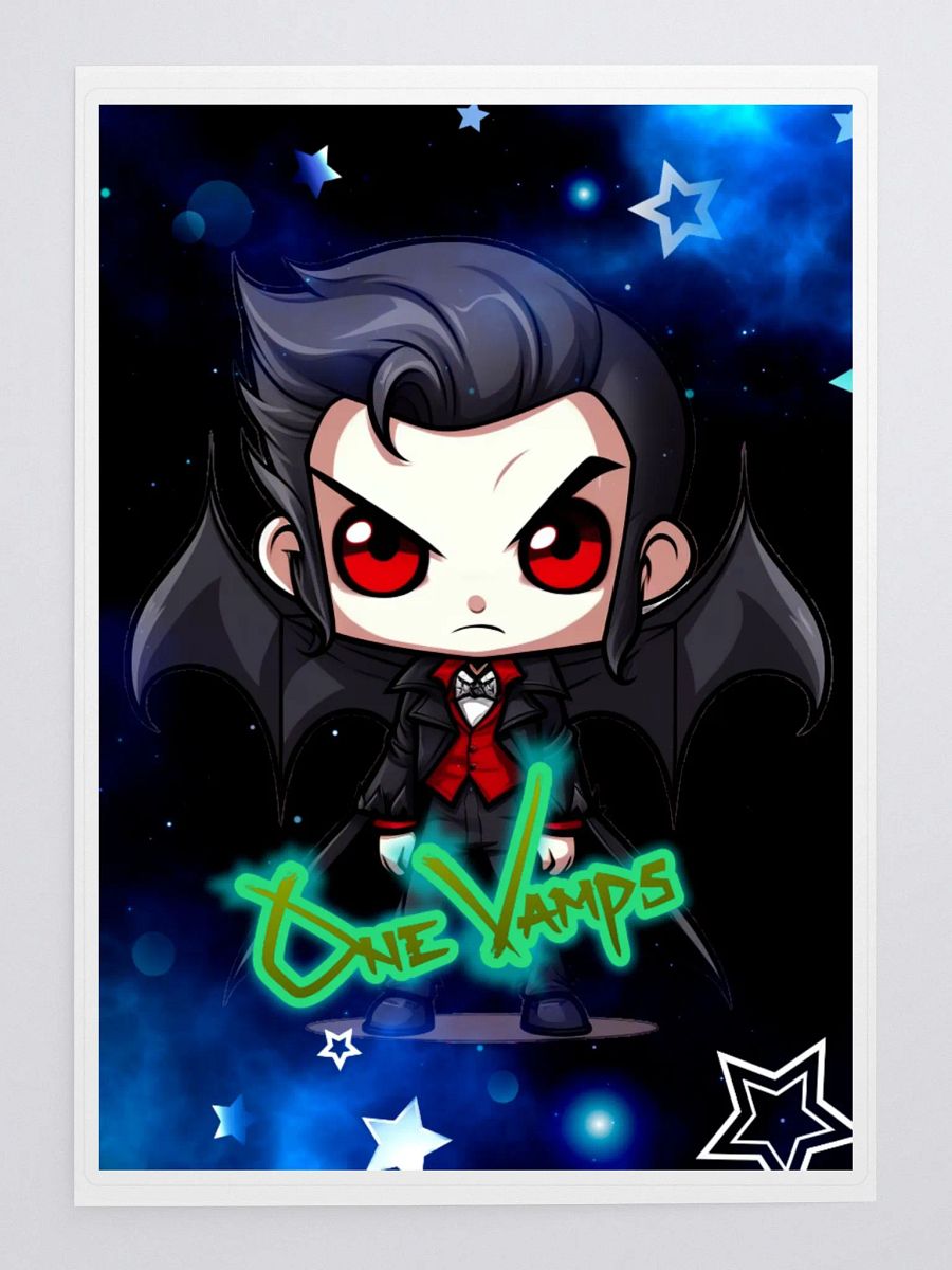 OneVamps Vamps Sticker- Blue Stars product image (3)