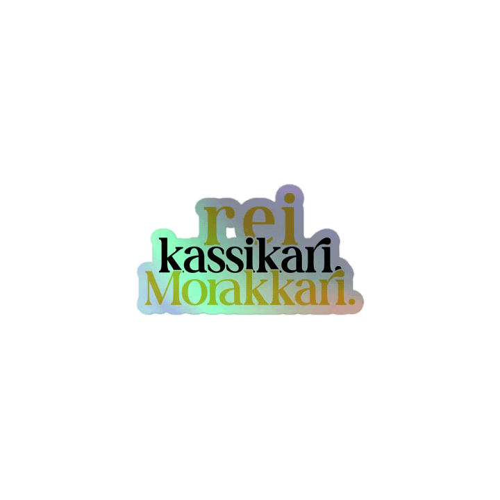Kassikari Holo Sticker product image (1)