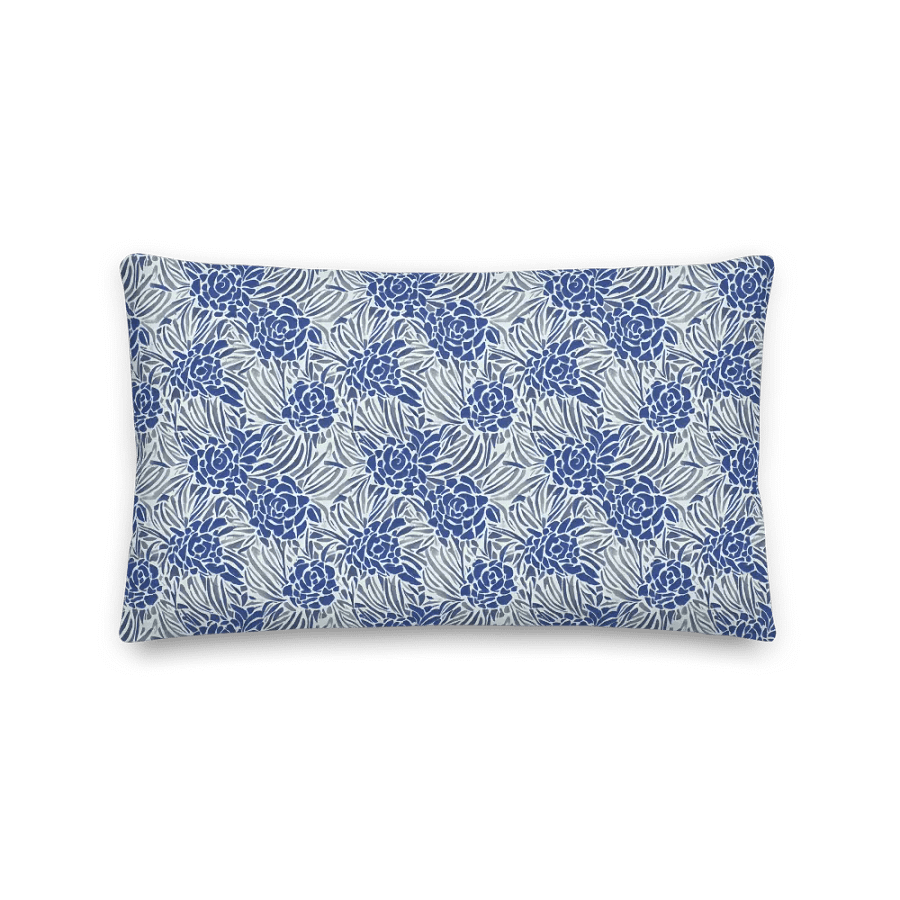 Blue Roses Premium Pillow product image (1)