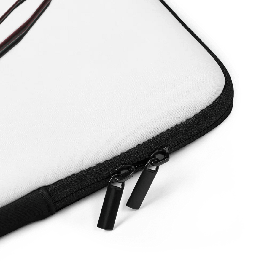 No Retreat - White - Laptop Sleeve product image (4)