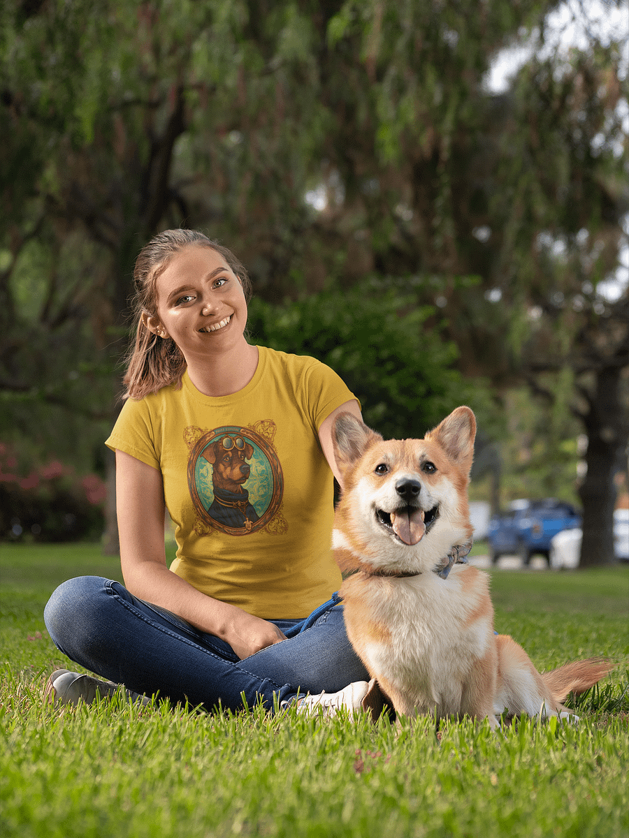 Steampunk Pup Vintage Tee product image (8)