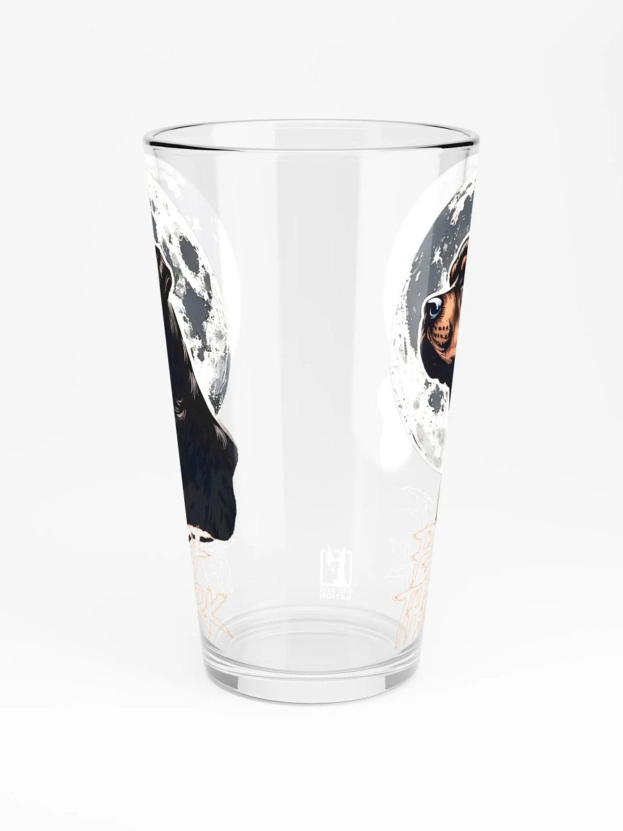 Fear of the Dark Rottweiler - 16oz Pint Glass product image (4)