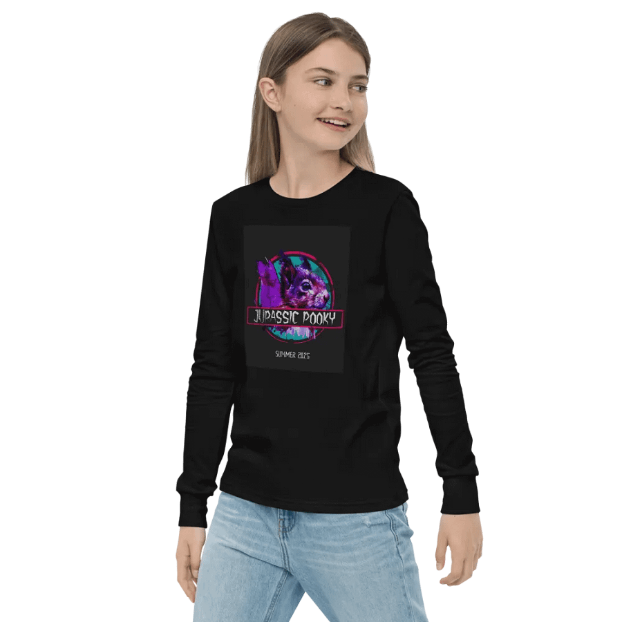 Jurassic Pooky Summer 2025 YOUTH Long Sleeve Tee product image (3)
