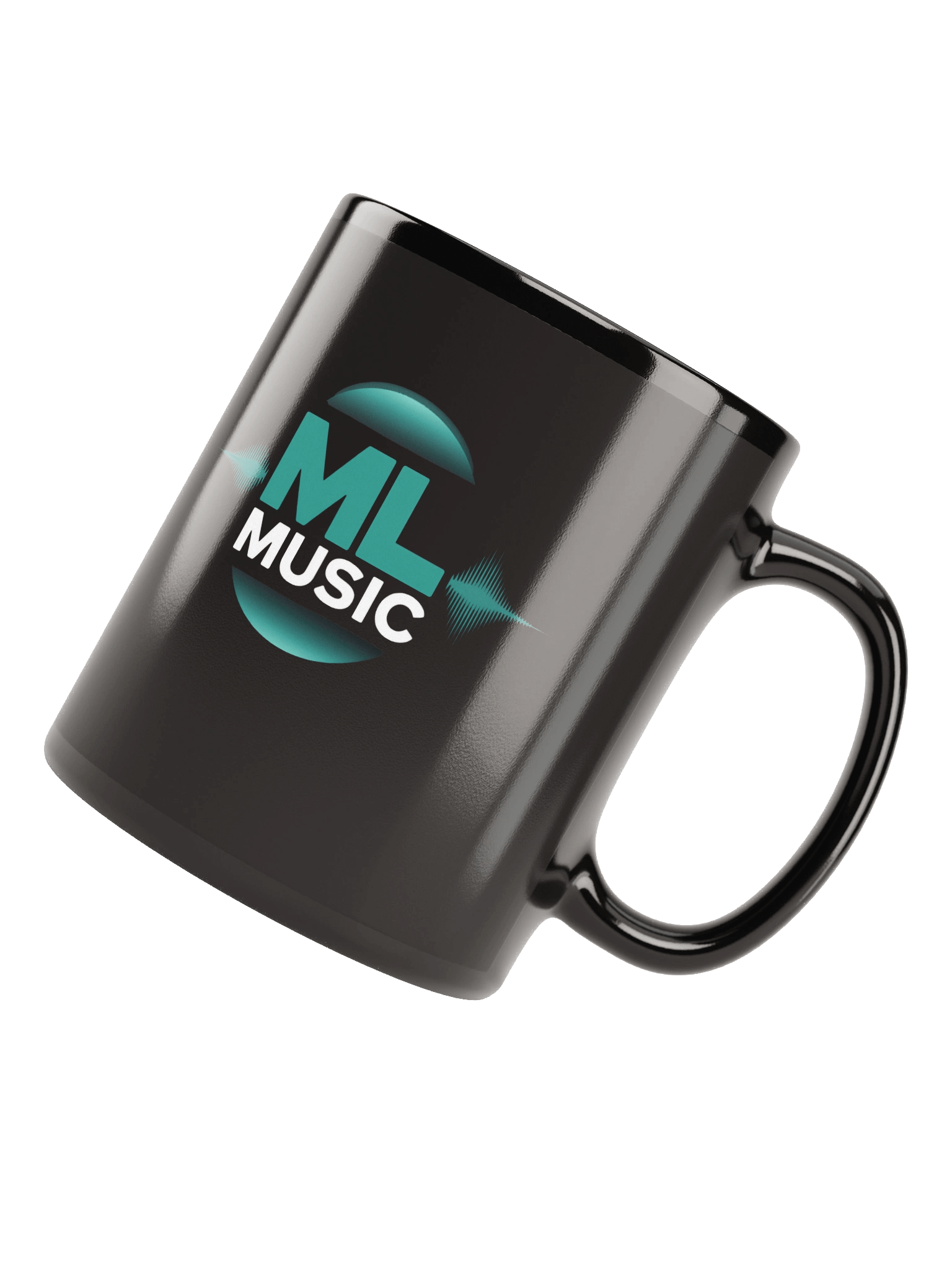 The ML Mug – The Logo Series (Black Glossy Edition) product image (7)