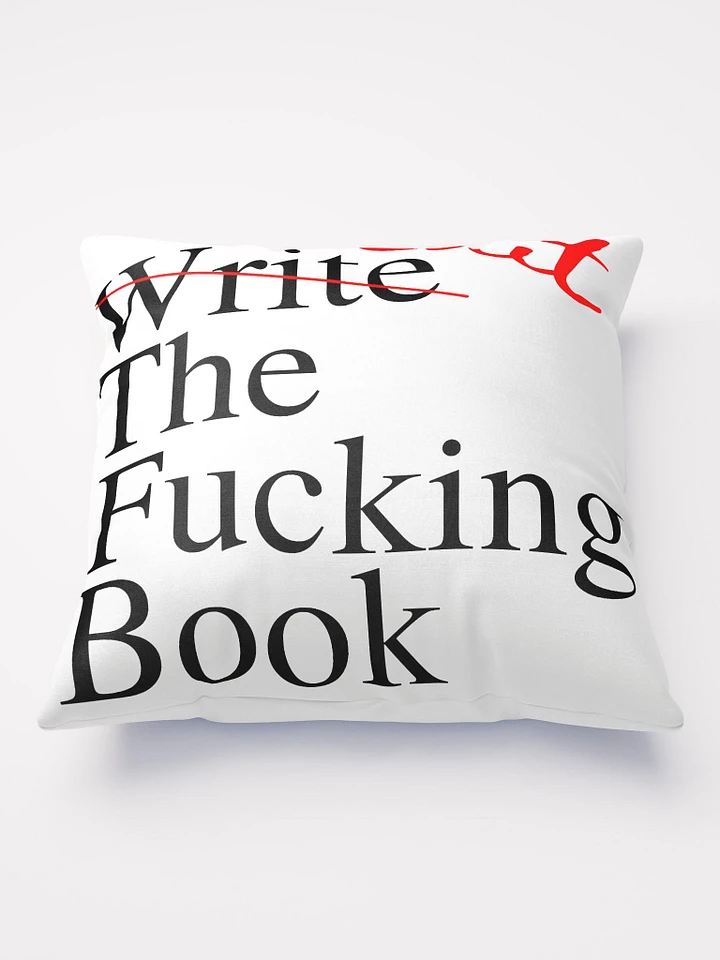 Edit the Fucking Book Throw Pillow product image (1)