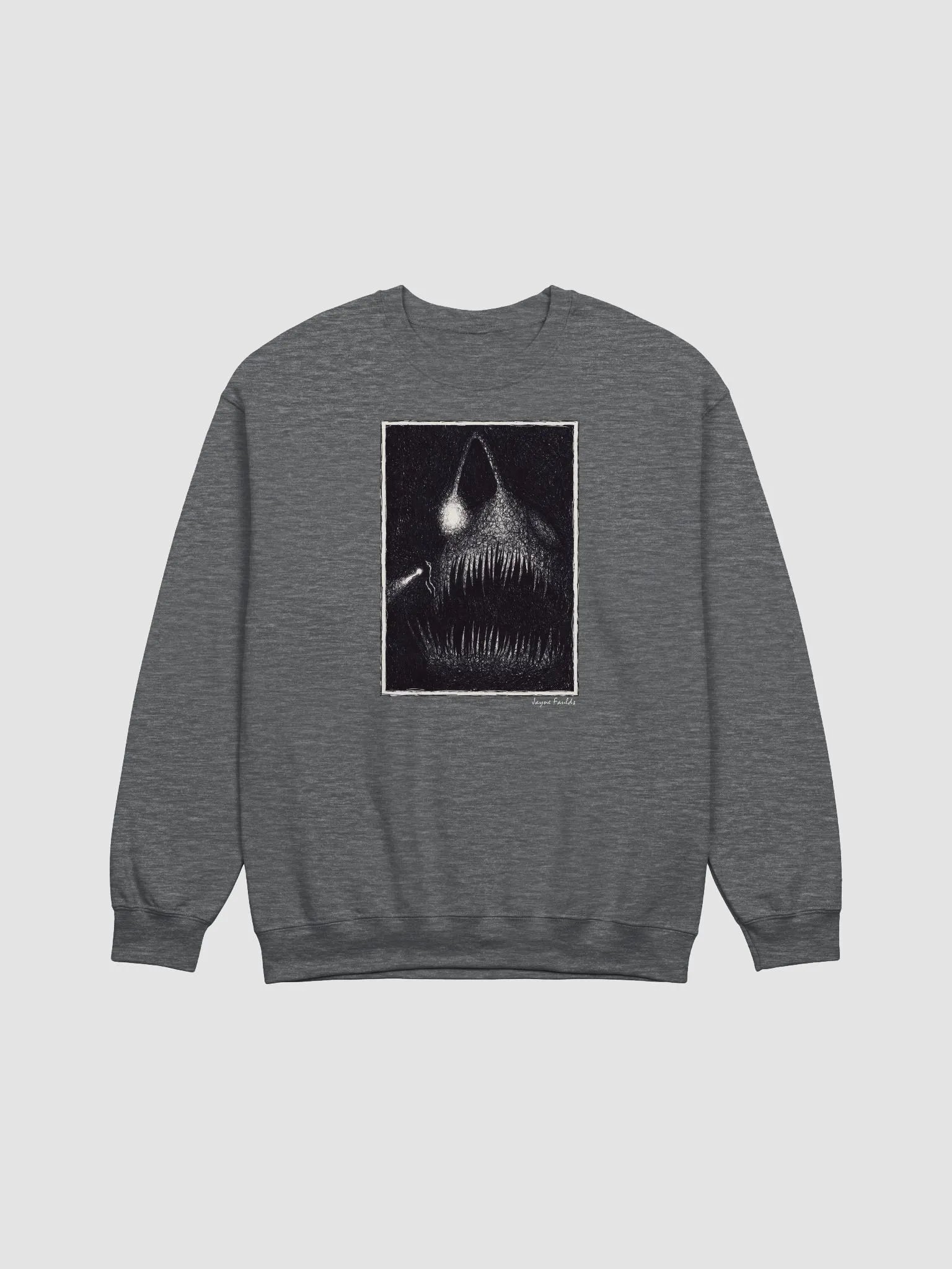 Fishy Unisex Sweatshirt (Dark colours) product image (1)