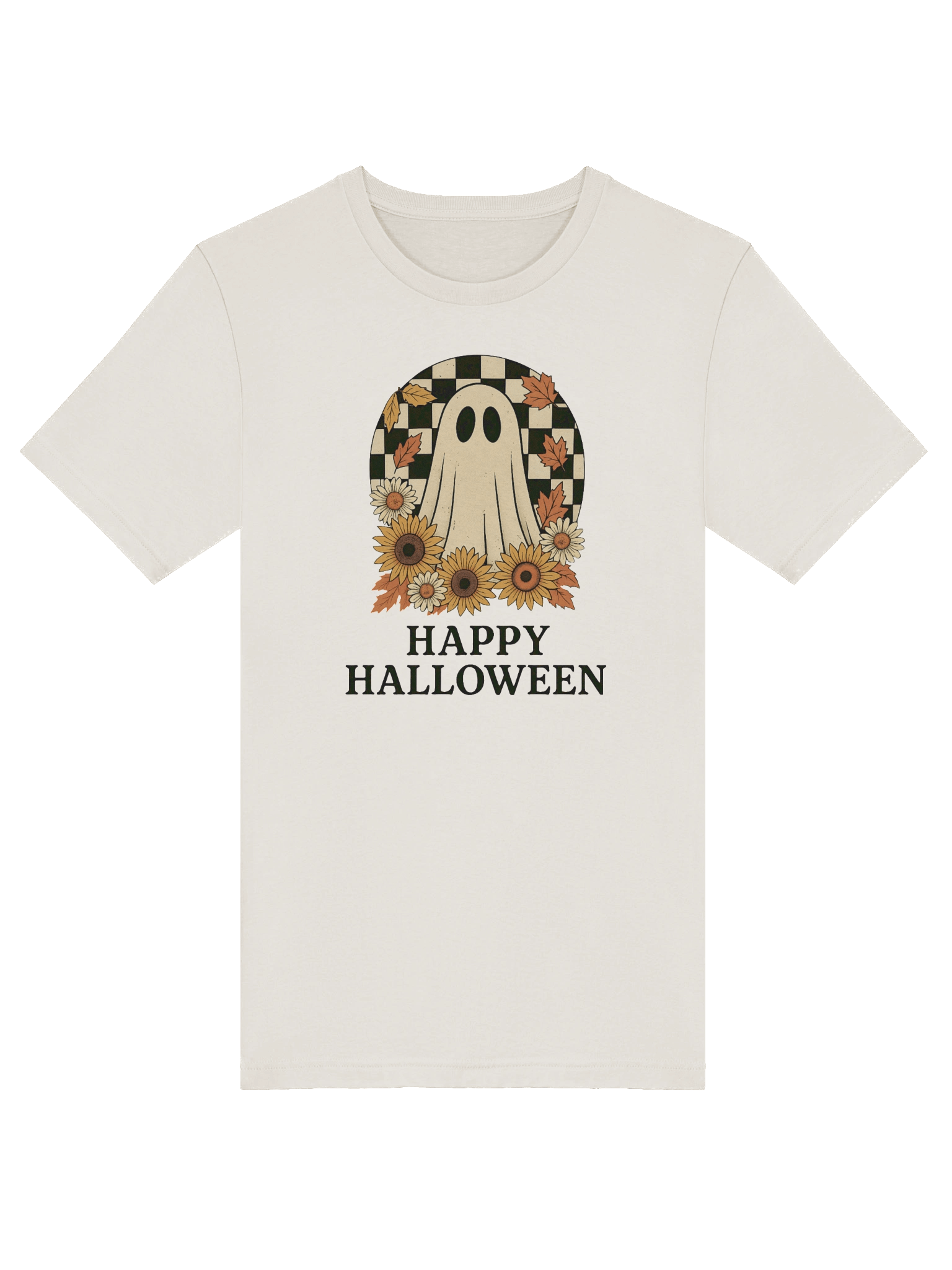 Happy Halloween Ghost Tee Shirt product image (4)