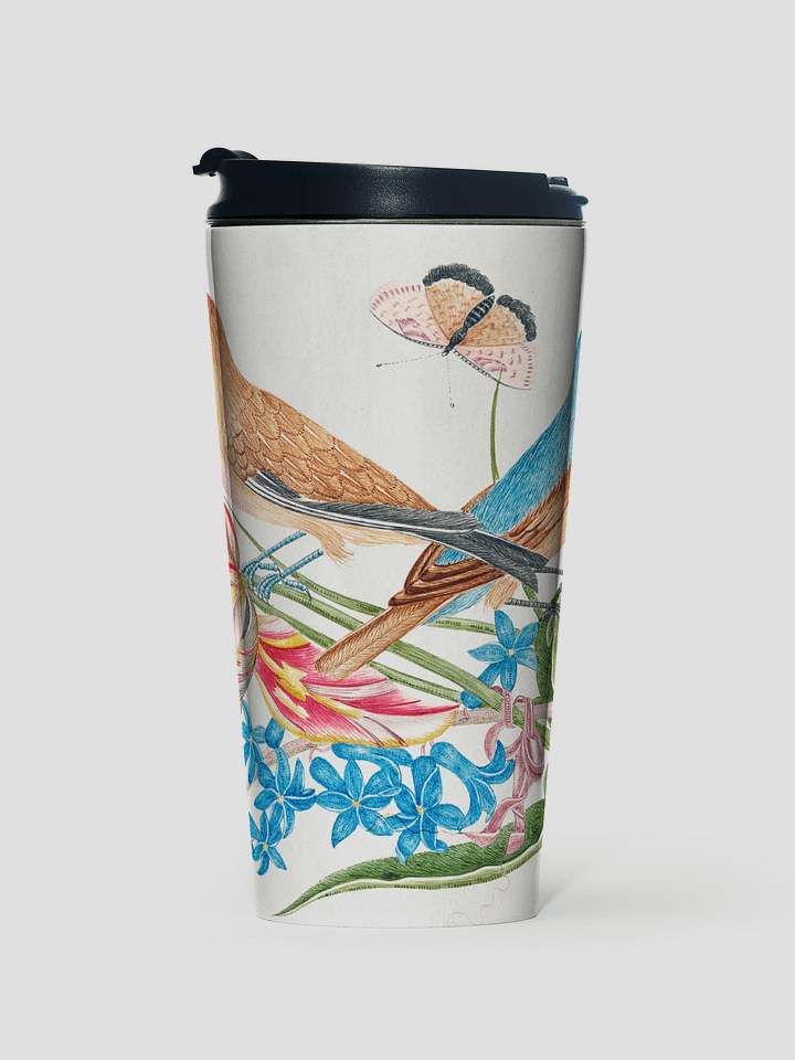 Whimsical Birds and Blooms Stainless Steel Travel Mug product image (1)