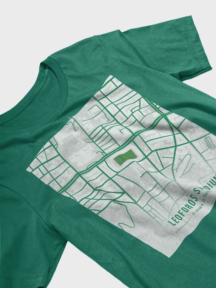 PAO Stadium Black Map Design T-Shirt product image (2)