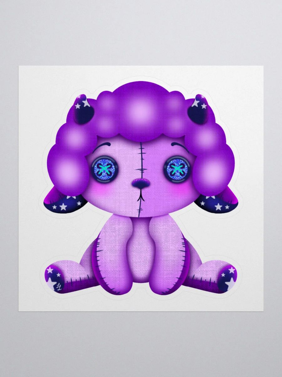 Lamb Plush Sticker product image (1)