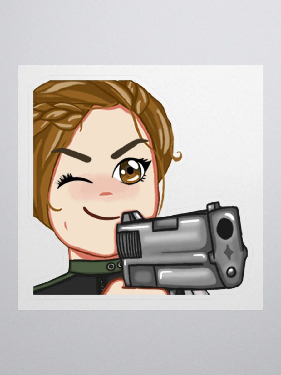 PewPew Emote Sticker product image (1)
