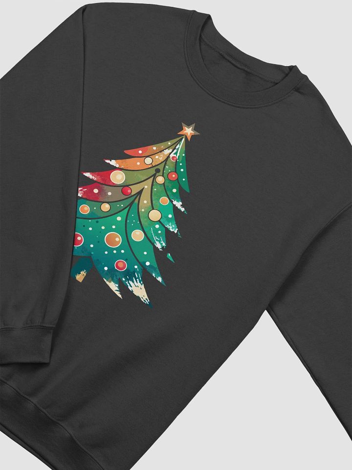 Colorful Christmas Tree Crewneck Sweatshirt product image (1)