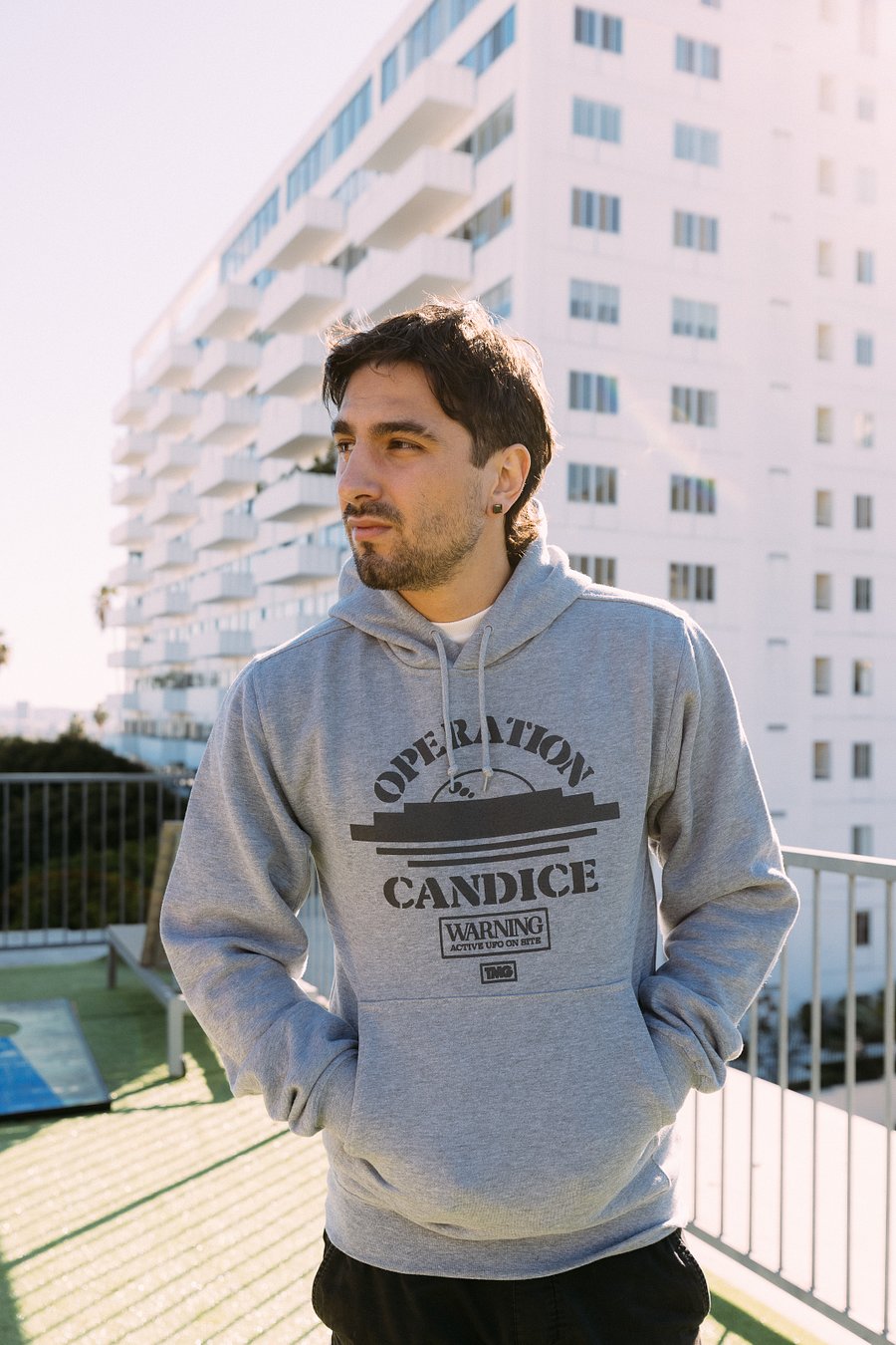 Area 69 Grey Hoodie product image (4)