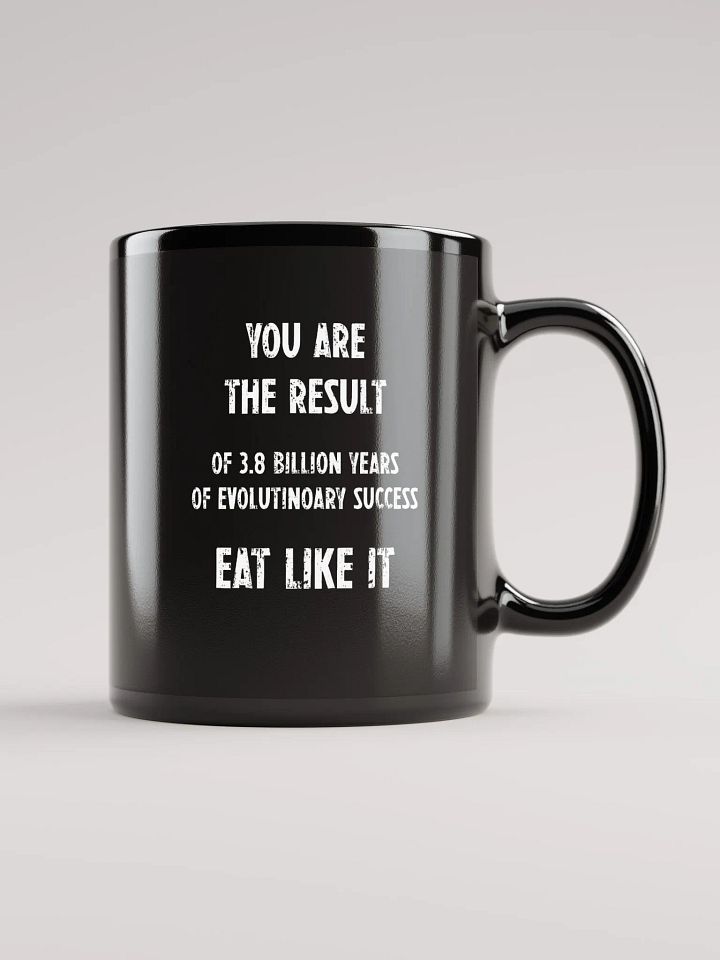 Eat Like It Mug Black product image (1)
