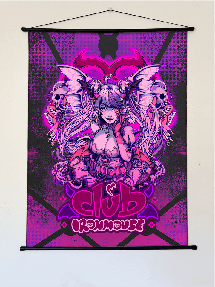 Club Ironmouse Art Tapestry product image (1)