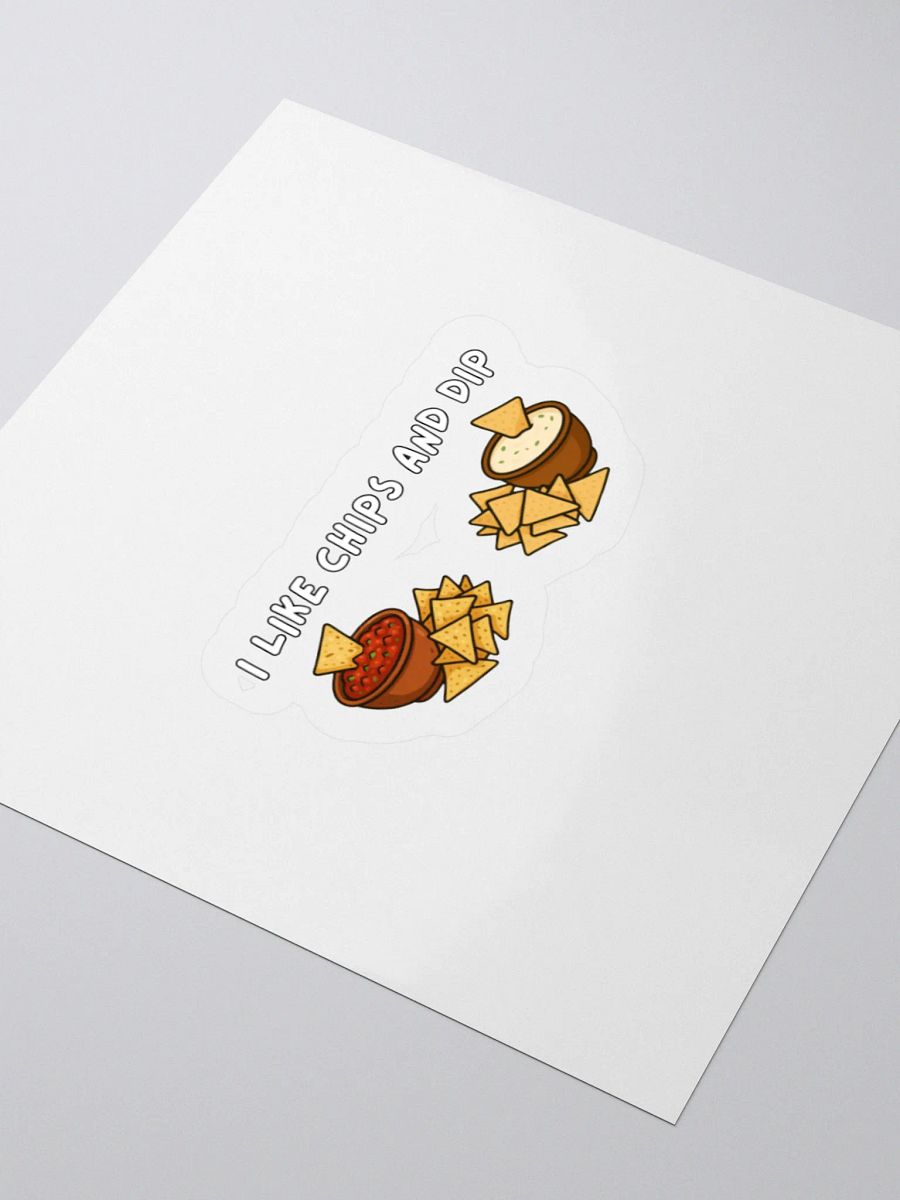 I Like Chips and Dip Sticker product image (12)