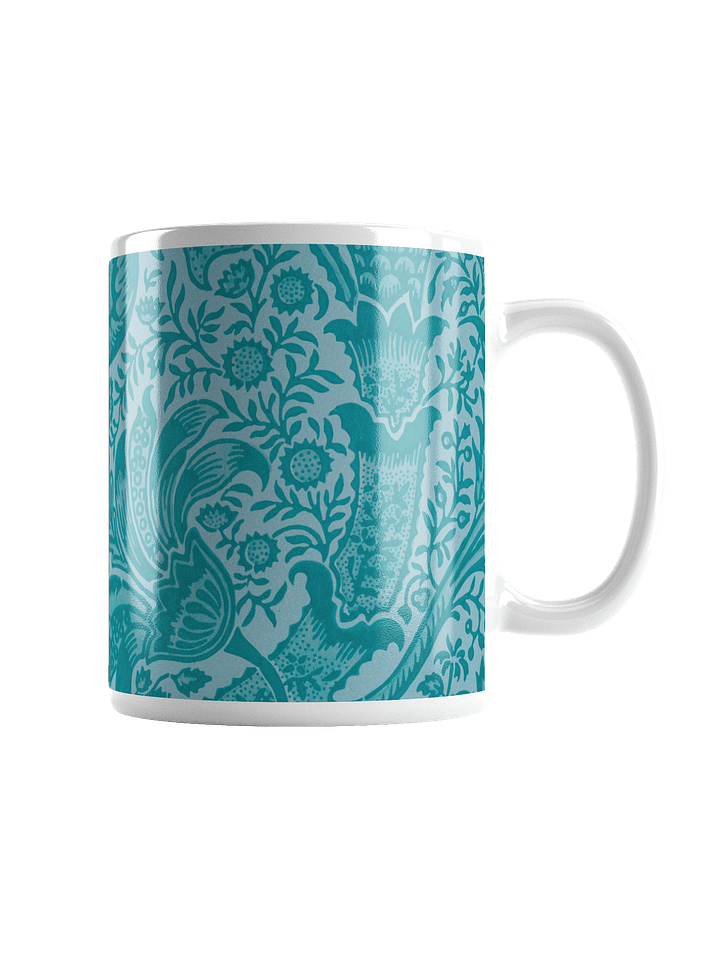 Teal Elegance Glossy Mug product image (2)