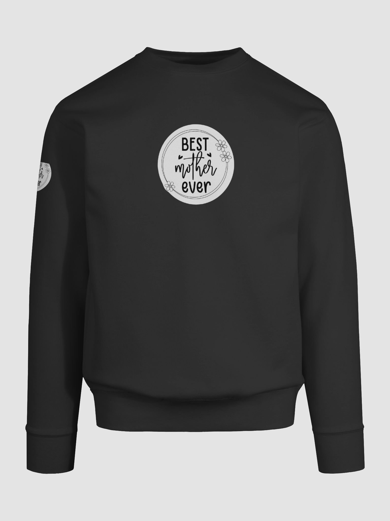 Floral Circle Best Mother Ever Sweatshirt product image (9)