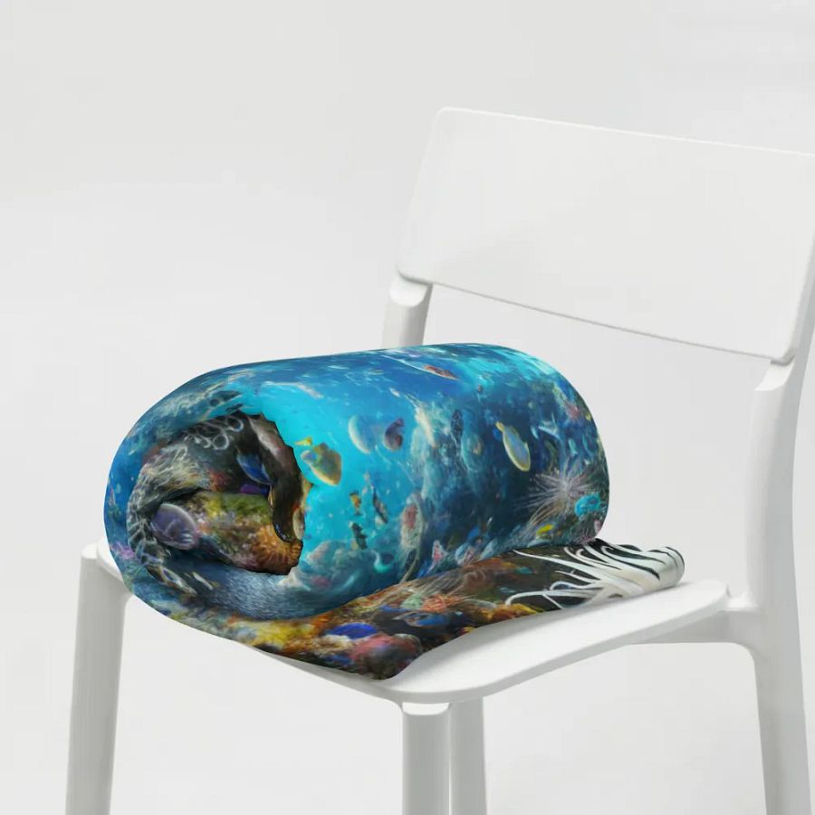 Under The Sea Throw Blanket product image (7)