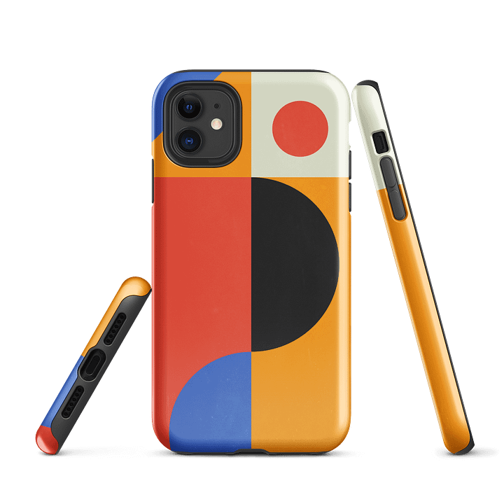 BAUHAUS 08: Exhibition 1923 | Mid Century Series: Tough iPhone Case product image (2)