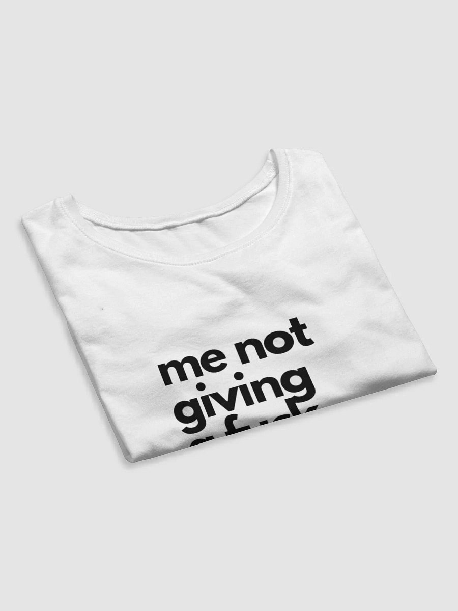 Not giving a fuck crop top product image (3)