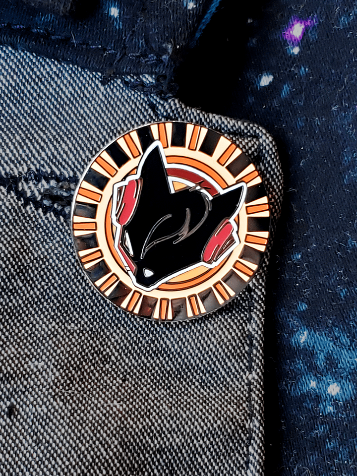 The Game Fox Logo Pin product image (1)