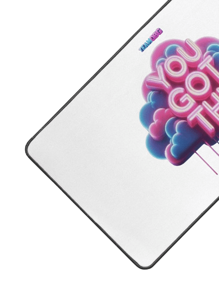 You Got This: Desk Mat [White] product image (1)