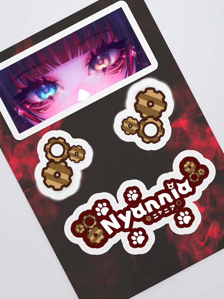 ⚙︎ Nya 2.0 Sticker sheet product image (1)