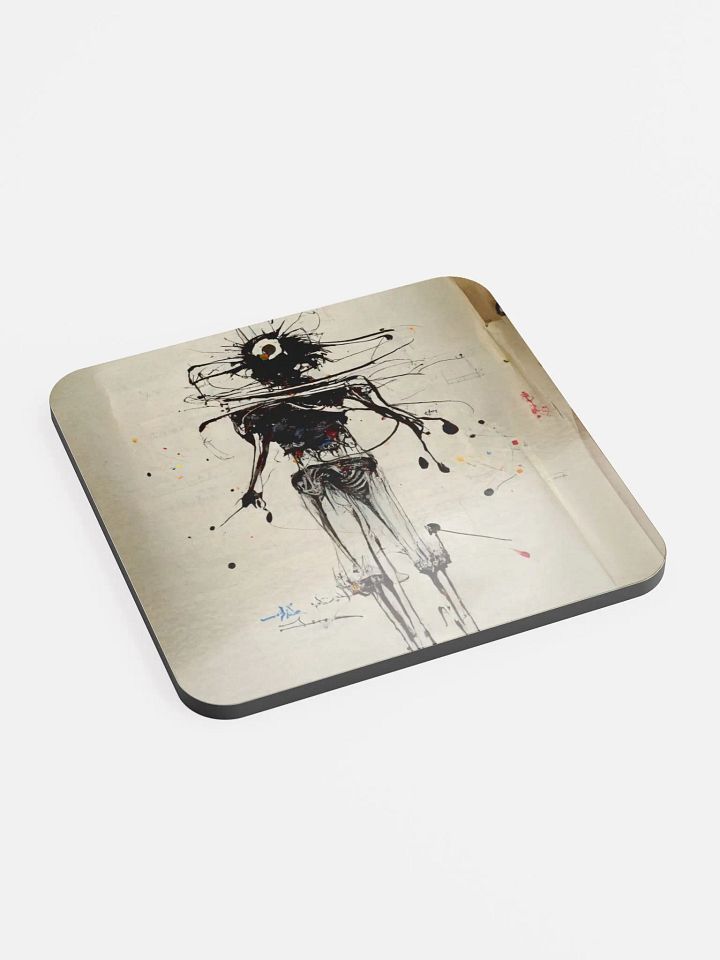 Chaos Burst Cork Coaster product image (2)