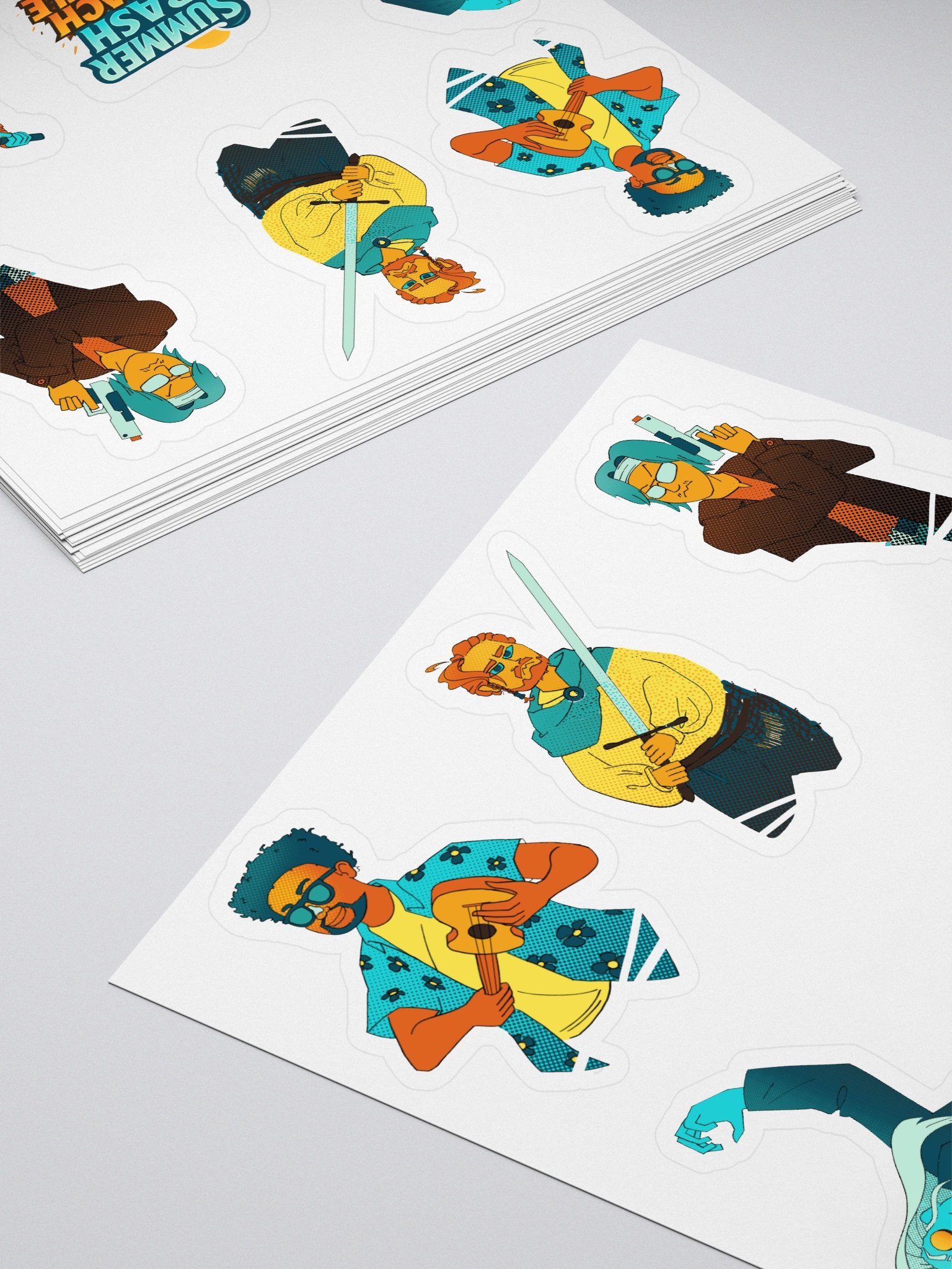 Summer Bash Beach Battle Sticker Set product image (4)