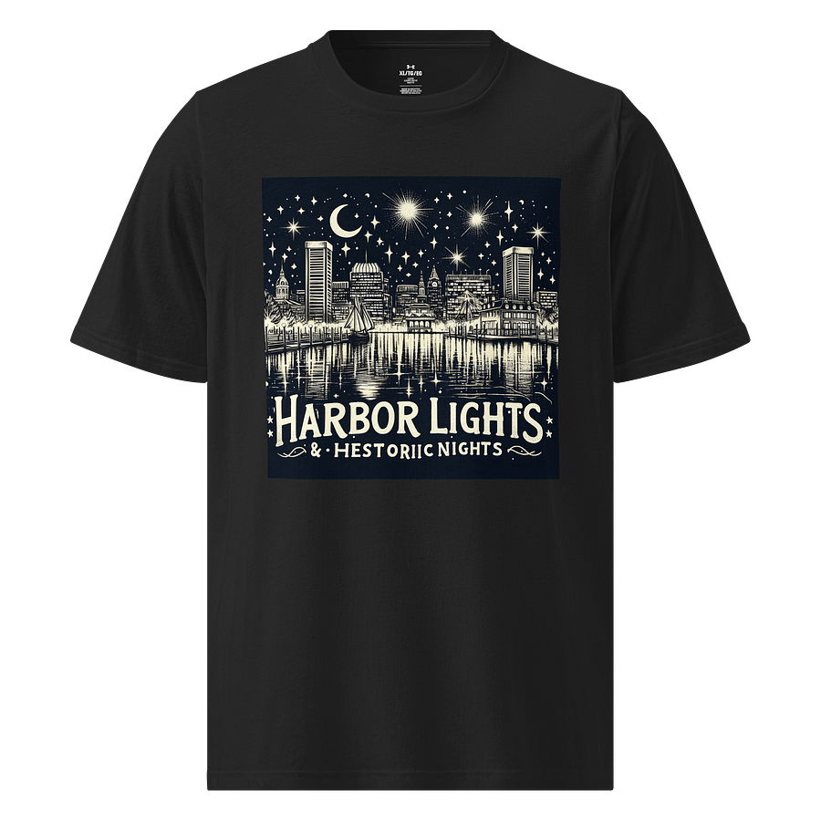 Harbor Nights Skyline Unisex T-Shirt product image (1)