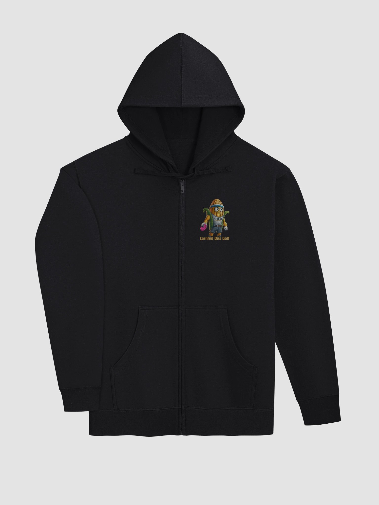Cornfed Disc Golf Zip-Up Hoodie product image (3)